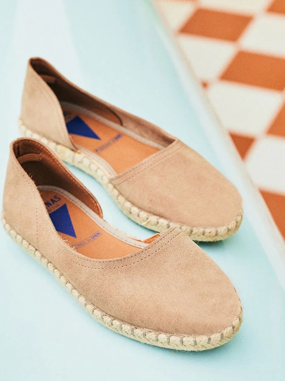 Verbenas Cruz Suede Espadrille